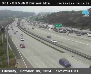 SB 5 at Carmel Mountain Rd.