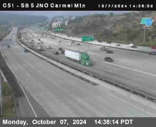 SB 5 at Carmel Mountain Rd.