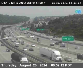 SB 5 at Carmel Mountain Rd.