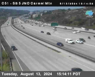 SB 5 at Carmel Mountain Rd.