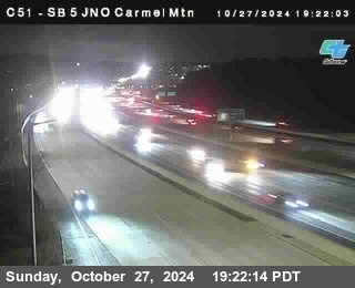 SB 5 at Carmel Mountain Rd.