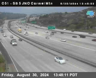 SB 5 at Carmel Mountain Rd.