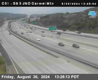 SB 5 at Carmel Mountain Rd.