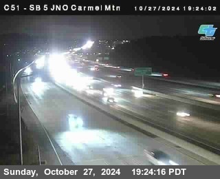 SB 5 at Carmel Mountain Rd.