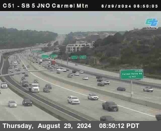 SB 5 at Carmel Mountain Rd.