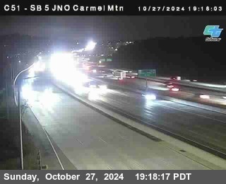 SB 5 at Carmel Mountain Rd.