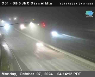 SB 5 at Carmel Mountain Rd.