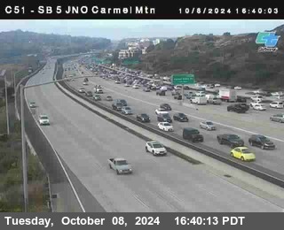 SB 5 at Carmel Mountain Rd.