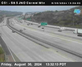 SB 5 at Carmel Mountain Rd.