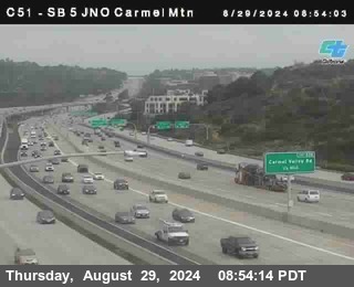 SB 5 at Carmel Mountain Rd.