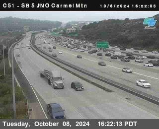 SB 5 at Carmel Mountain Rd.