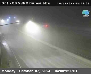 SB 5 at Carmel Mountain Rd.