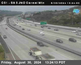 SB 5 at Carmel Mountain Rd.