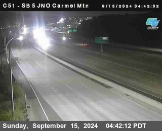 SB 5 at Carmel Mountain Rd.