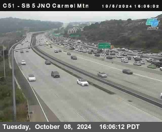 SB 5 at Carmel Mountain Rd.