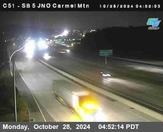 SB 5 at Carmel Mountain Rd.