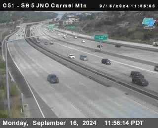 SB 5 at Carmel Mountain Rd.