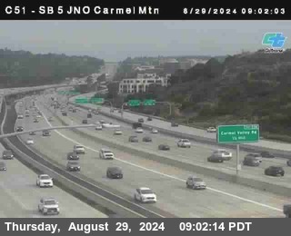 SB 5 at Carmel Mountain Rd.