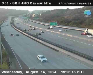 SB 5 at Carmel Mountain Rd.