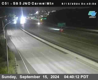 SB 5 at Carmel Mountain Rd.