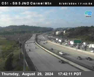 SB 5 at Carmel Mountain Rd.