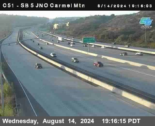 SB 5 at Carmel Mountain Rd.