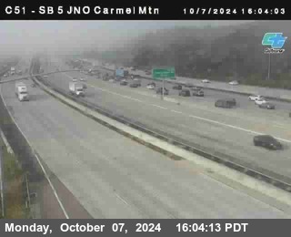 SB 5 at Carmel Mountain Rd.