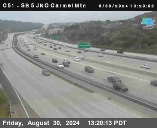 SB 5 at Carmel Mountain Rd.