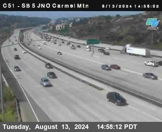 SB 5 at Carmel Mountain Rd.