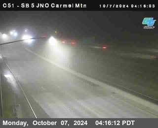 SB 5 at Carmel Mountain Rd.