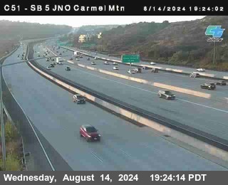 SB 5 at Carmel Mountain Rd.