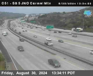 SB 5 at Carmel Mountain Rd.