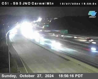 SB 5 at Carmel Mountain Rd.