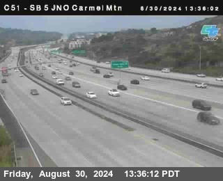 SB 5 at Carmel Mountain Rd.