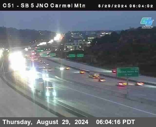 SB 5 at Carmel Mountain Rd.