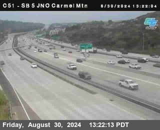 SB 5 at Carmel Mountain Rd.