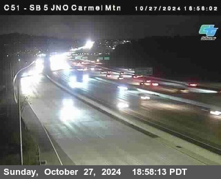 SB 5 at Carmel Mountain Rd.