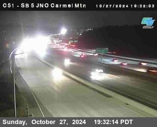 SB 5 at Carmel Mountain Rd.