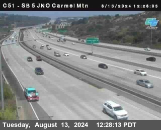 SB 5 at Carmel Mountain Rd.