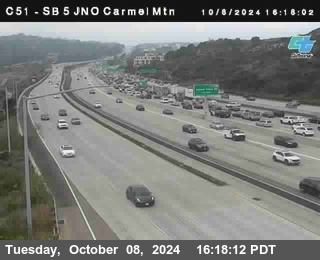 SB 5 at Carmel Mountain Rd.