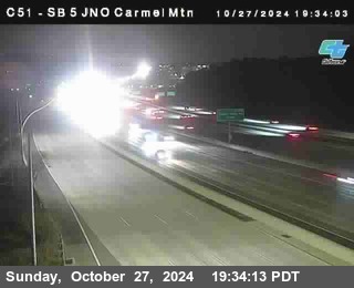 SB 5 at Carmel Mountain Rd.