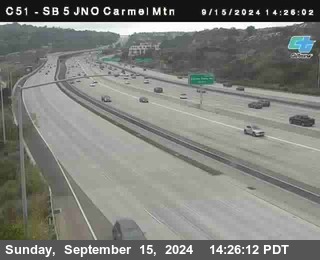 SB 5 at Carmel Mountain Rd.