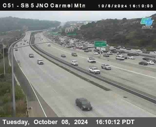 SB 5 at Carmel Mountain Rd.