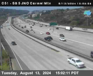 SB 5 at Carmel Mountain Rd.