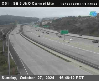 SB 5 at Carmel Mountain Rd.