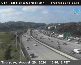 SB 5 at Carmel Mountain Rd.