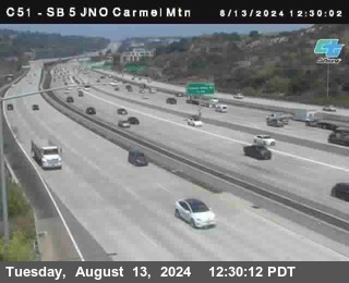 SB 5 at Carmel Mountain Rd.