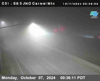 SB 5 at Carmel Mountain Rd.