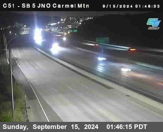 SB 5 at Carmel Mountain Rd.