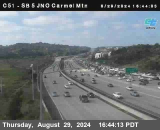 SB 5 at Carmel Mountain Rd.